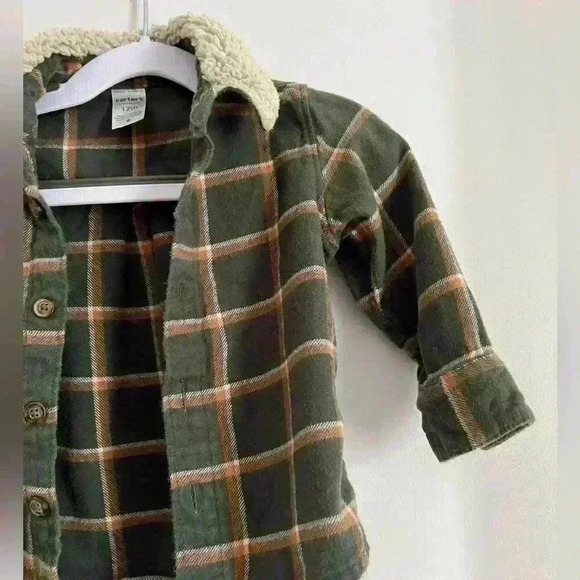 Carters flannel 12mo - Picture 4 of 5